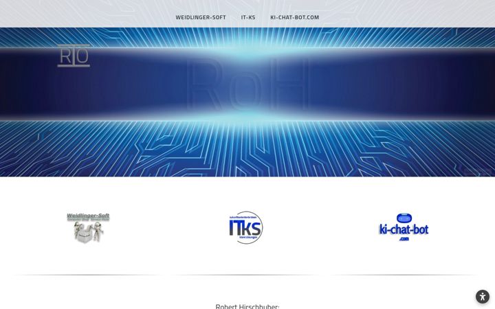 Screenshot of hirschhuber.com