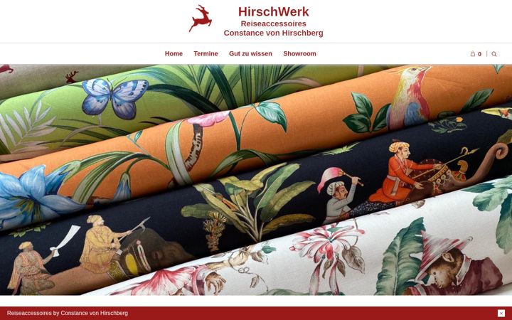 Screenshot of hirschwerk.de
