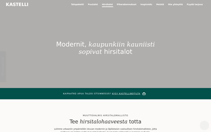 Screenshot of hirsikastelli.fi
