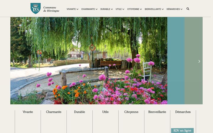 Screenshot of hirsingue.fr