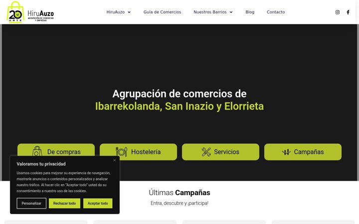 Screenshot of hiruauzo.com