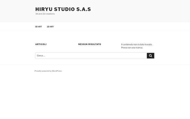 Screenshot of hiryustudio.com
