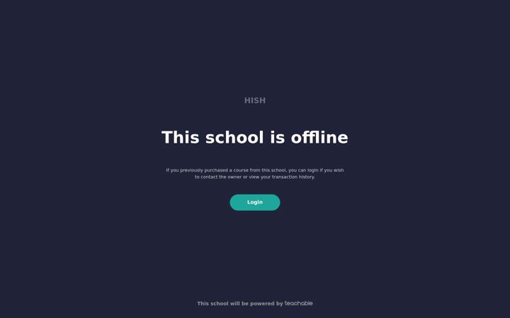 Screenshot of hish.co