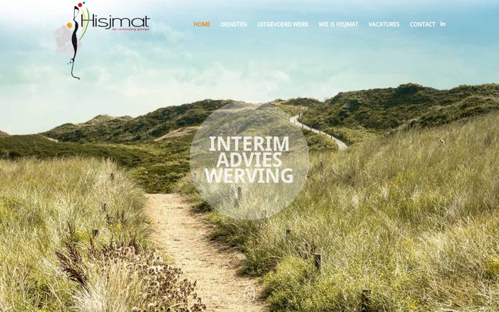 Screenshot of hisjmat.nl
