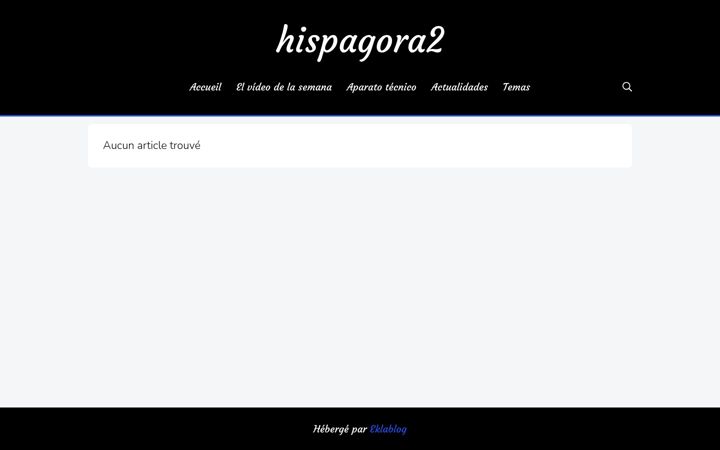 Screenshot of hispagora2.com