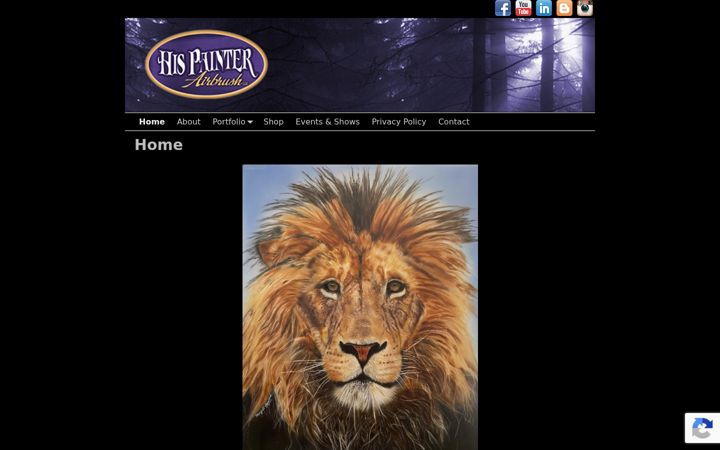 Screenshot of hispainter.com