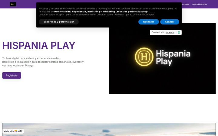 Screenshot of hispaniaplay.com