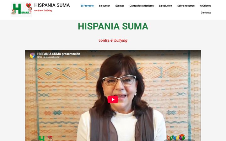 Screenshot of hispaniasuma.org