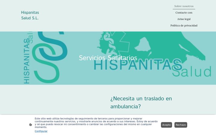 Screenshot of hispanitassalud.com