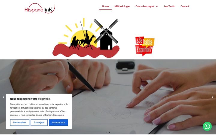 Screenshot of hispanolink.fr