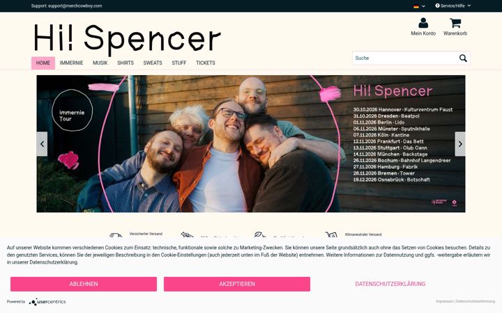Screenshot of hispencer-shop.de