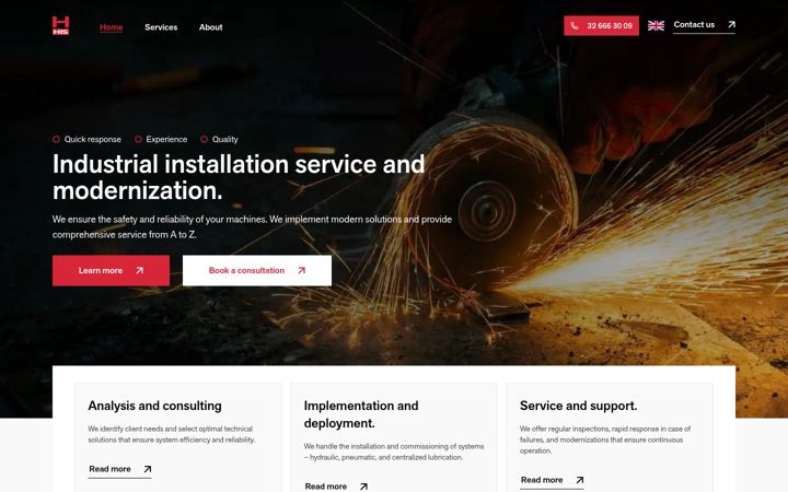 Screenshot of hiss.pl