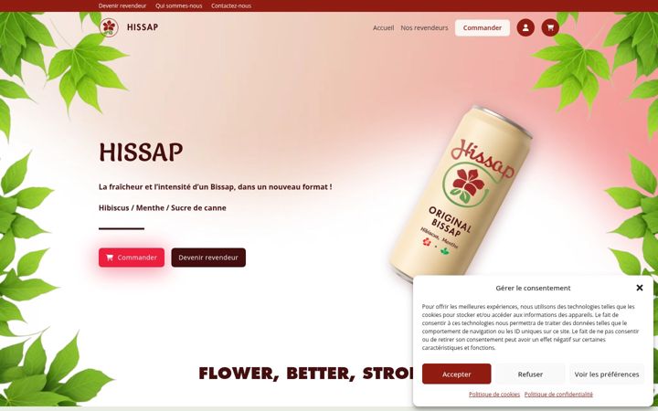 Screenshot of hissaporiginal.com