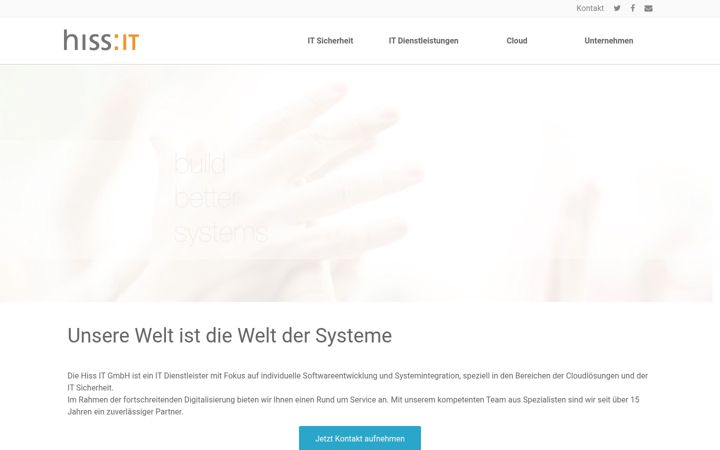 Screenshot of hissit.de
