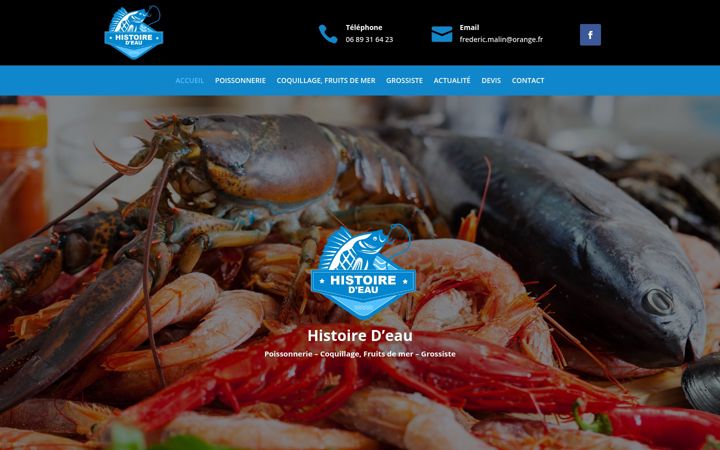 Screenshot of histoire-deau-medoc.fr