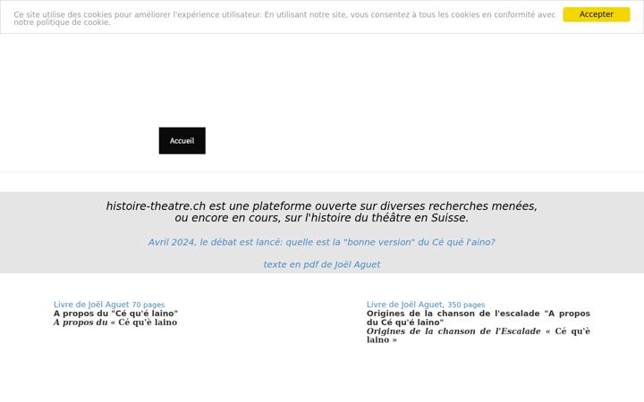 Screenshot of histoire-theatre.ch