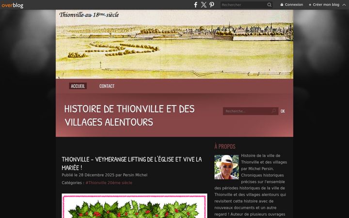 Screenshot of histoiredethionville.com