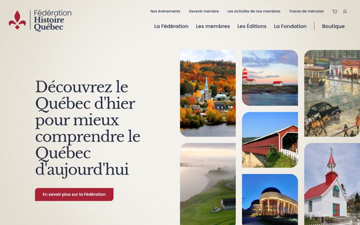 Screenshot von histoirequebec.qc.ca