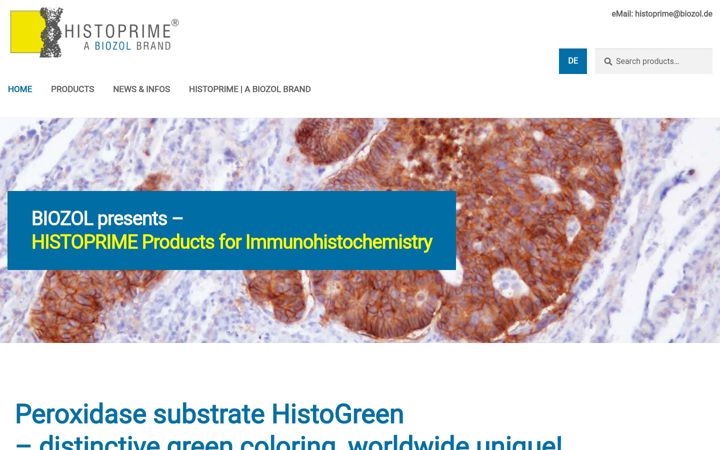 Screenshot of histoprime.com