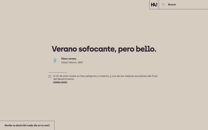 Screenshot of historia-arte.com