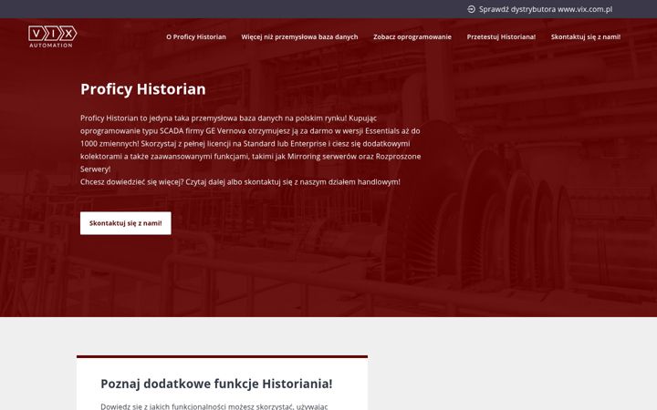 Screenshot of historian.pl