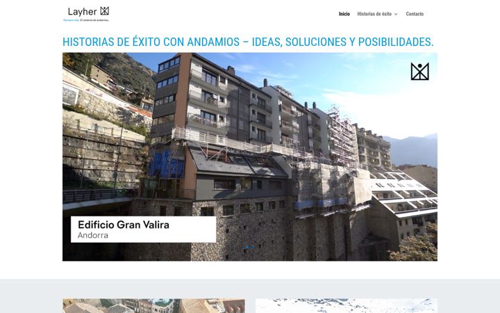 Screenshot of historiasdelandamio.com