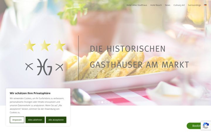 Screenshot of historische-gasthaeuser-westerstede.de
