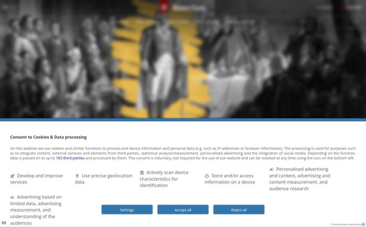 Skärmbild av historyfacts.com