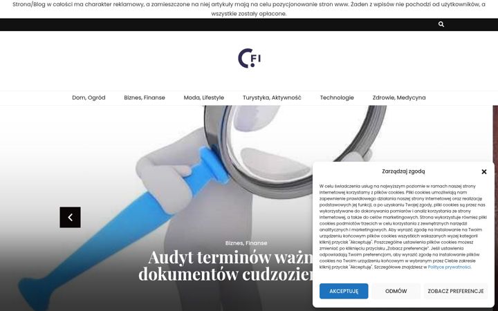 Screenshot of historyfan.pl