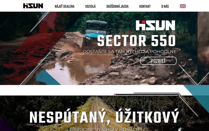 Screenshot of hisunmoto.sk