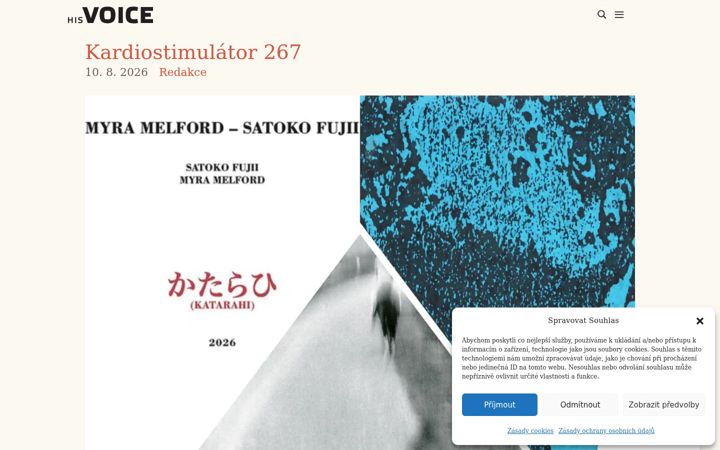 Screenshot of hisvoice.cz