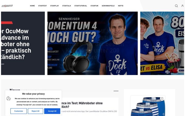 Screenshot of hit-mag.de