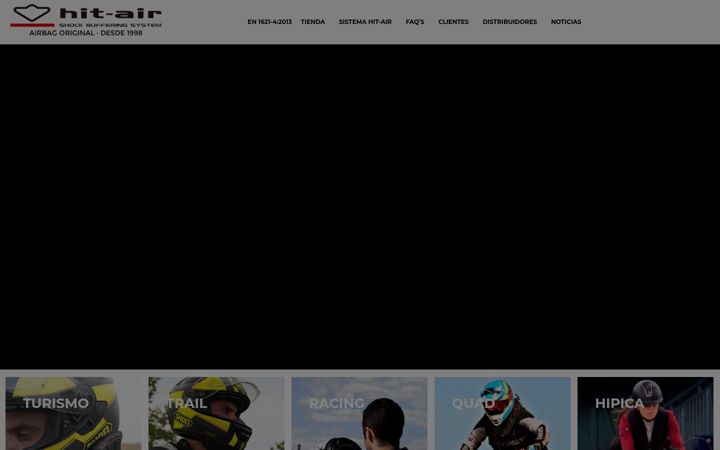 Screenshot of hitairiberica.com