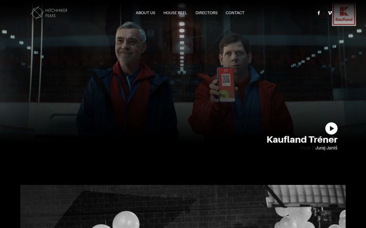 Screenshot of hitchhikerfilms.sk