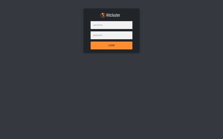 Screenshot of hitcluster.com