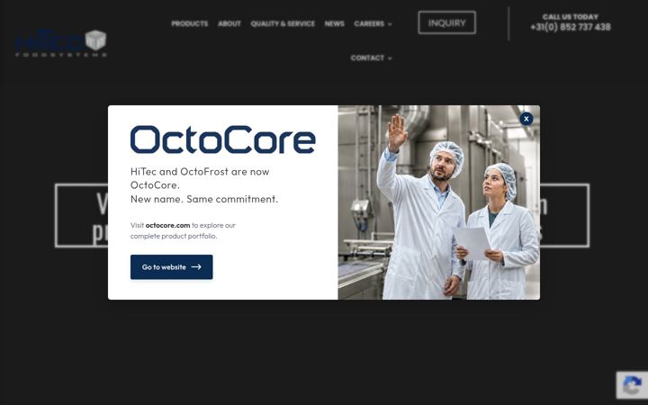 Screenshot of hitecbv.nl