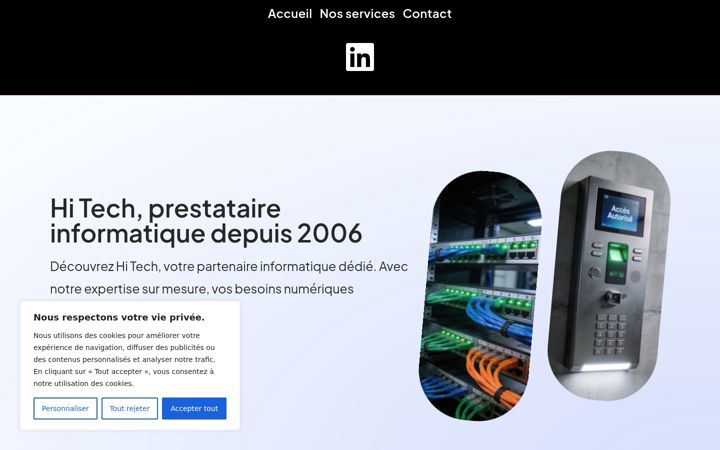 Screenshot of hitech-ds.com