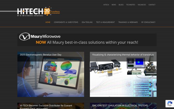 Screenshot of hitechbv.nl