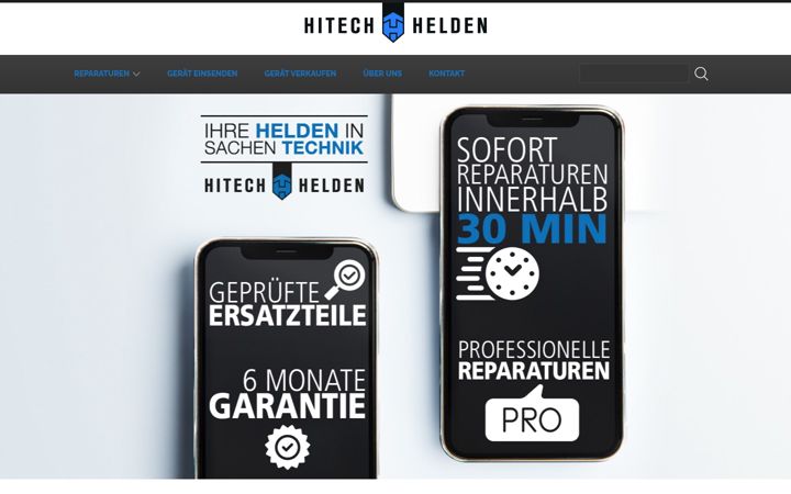 Screenshot of hitechhelden.de