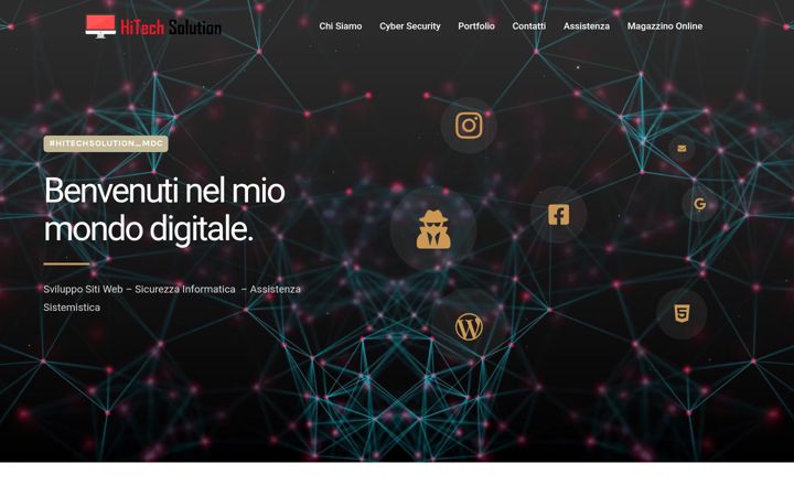 Screenshot of hitechsolution.it