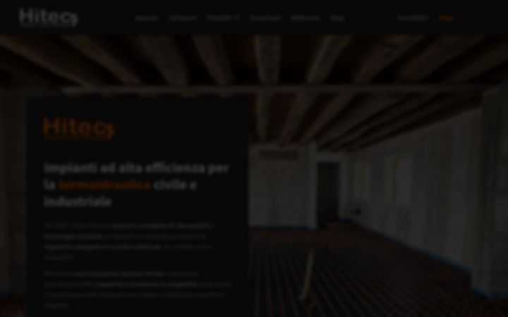Screenshot of hitecsystems.it
