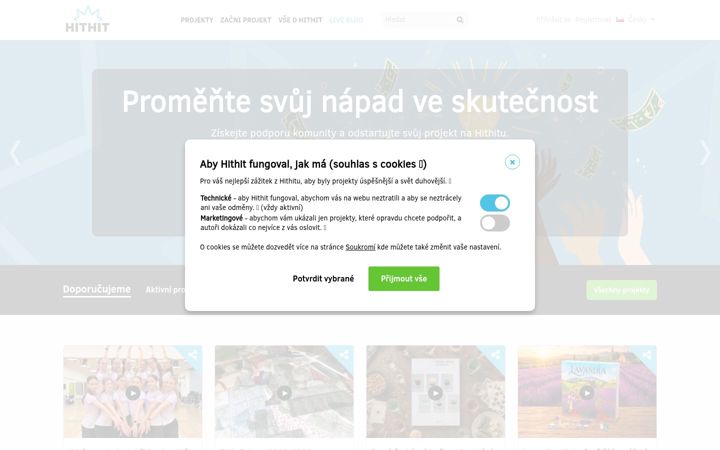 Screenshot of hithit.com