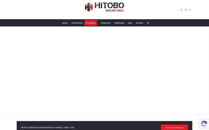 Screenshot of hitobo.be