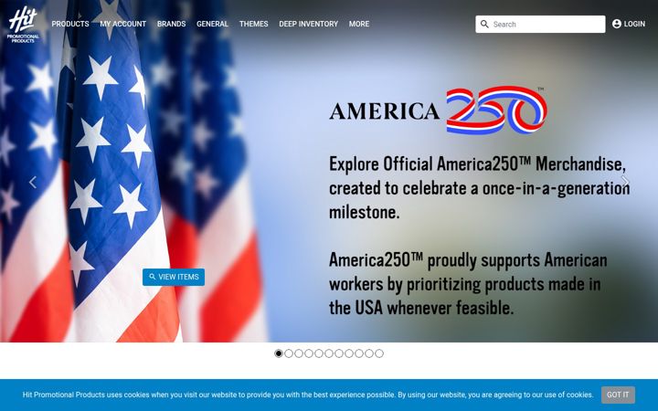 Screenshot of hitpromo.net
