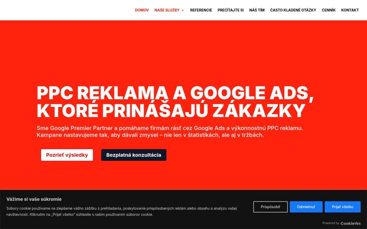 Screenshot of hitt.sk
