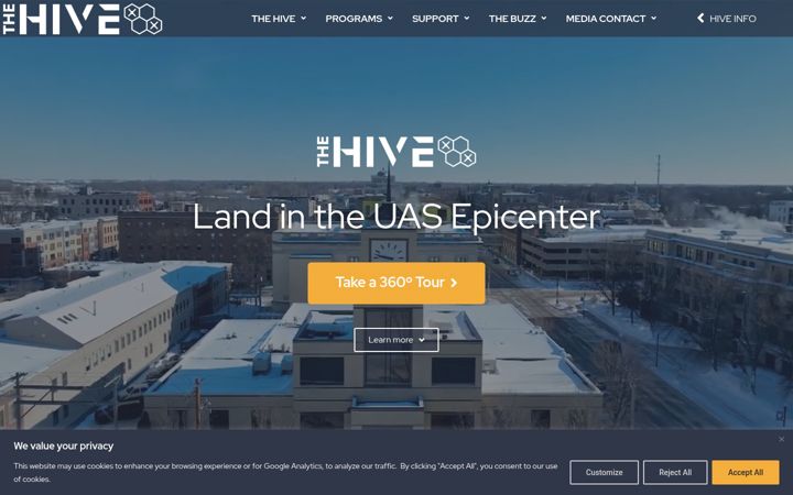 Screenshot of hivegf.com