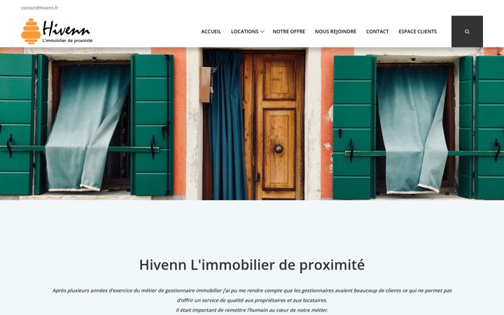 Screenshot of hivenn.fr