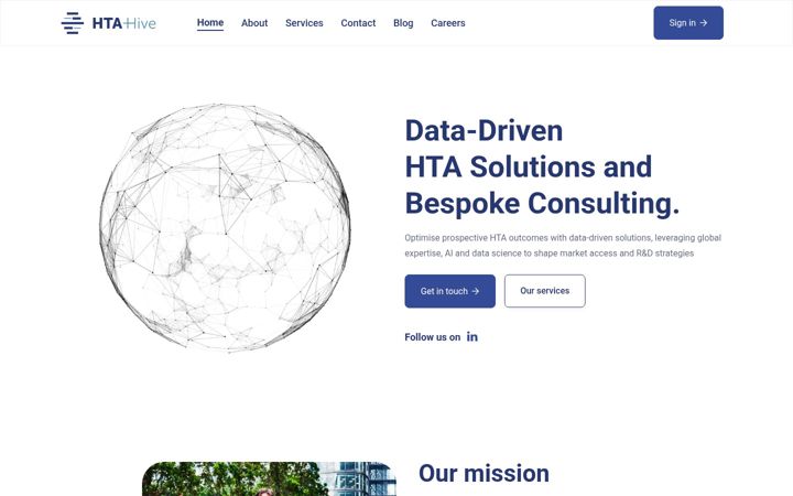 Screenshot of hiveoptimum.com