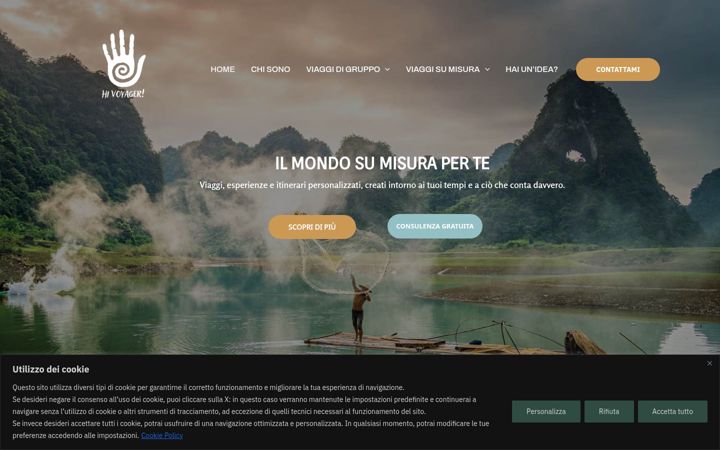 Screenshot of hivoyager.it