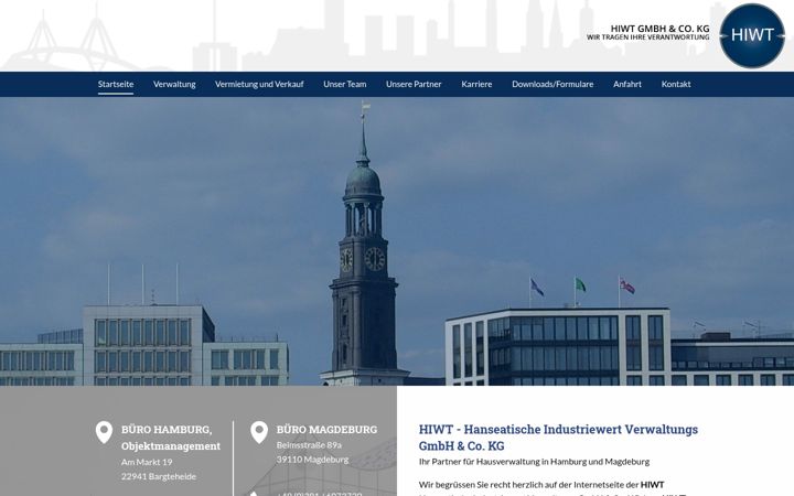 Screenshot of hiwt.de